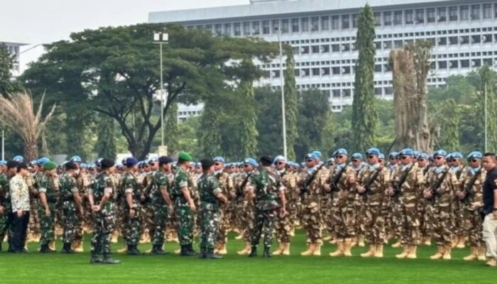 Panglima TNI Lepas Ribuan Prajurit Ke Lebanon Untuk Perdamaian