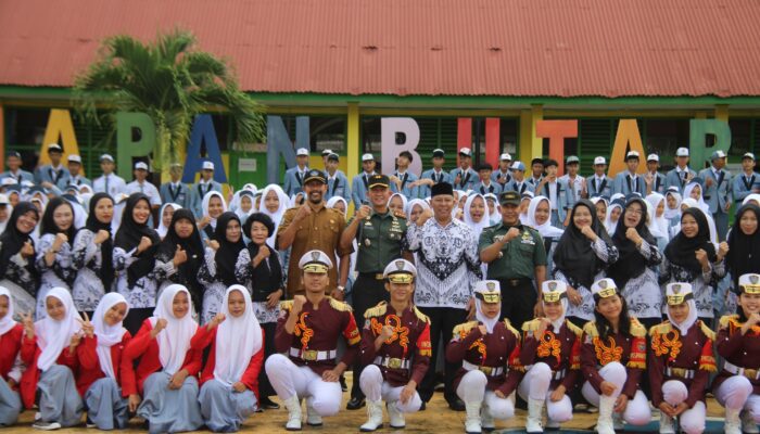 Dandim 0423/BU Ajak Generasi Muda Pelajar Tingkatkan Nasionalisme di Era Digital