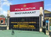 Tiga PJU Polres Bengkulu Utara Begeser, Kapolres Pimpin Upacara Sertijab