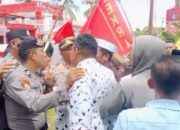 Massa Demo Tuntut Dugaan SPPD Fiktif dan THL Siluman di Bengkulu Utara