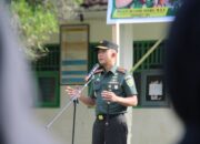 Kodim 0423/BU Gelorakan Nasionalisme Pelajar Melalui Program SRIGERNAS di SMKN 8 Bengkulu Utara