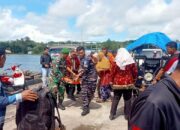 Satgas Pam Puter Enggano Evakuasi 114 Warga Menggunakan Speed Boat dan Kapal Bakamla RI