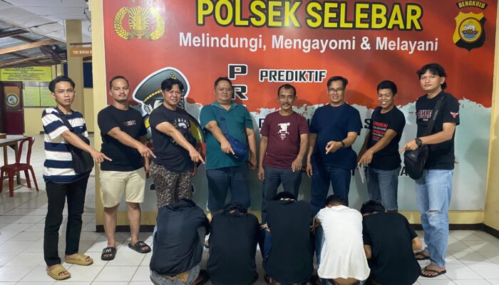 Polresta Bengkulu Tangkap 5 Remaja Diduga Lakukan Kekerasan Seksual terhadap Anak di Bawah Umur