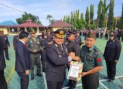 Babinsa Kodim 0423/BU Raih Juara 1 Lomba Tiga Pilar di HUT Bhayangkara ke-79