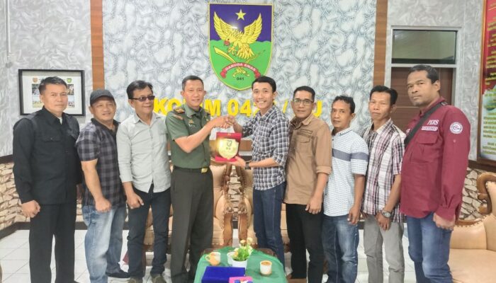 JMSI dan Kodim 0423/BU Bahas Sinergi Media dan TNI untuk Pembangunan Daerah