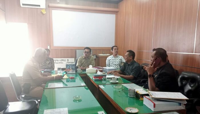 Komisi III DPRD Bengkulu Utara Gelar Rapat Kerja Evaluasi LKPJ Bupati 2024