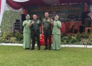 Pisah Sambut Komandan Kodim 0423 Bengkulu Utara, Tongkat Komando Resmi Diserahkan