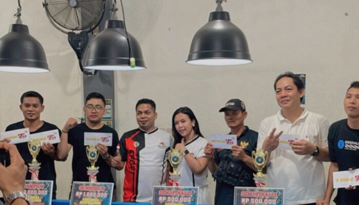 Nopem ‘Ucok Kidal’ Sabet Gelar Juara Fun Game Audy Billiard Arga Makmur