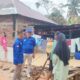 DPC Demokrat Bengkulu Utara Santuni Korban Kebakaran di Desa Datar Ruyung