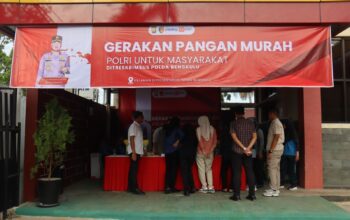 Ditreskrimsus Polda Bengkulu Gelar Gerakan Pangan Murah, Ringankan Beban Masyarakat