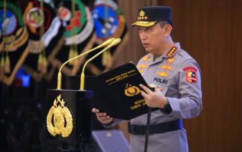 Kapolri Pimpin Sertijab dan Pelantikan Pejabat Tinggi Polri