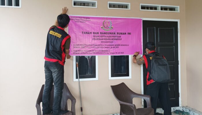Kejari Bengkulu Sita Aset Terkait Dugaan Korupsi di Bank Bengkulu