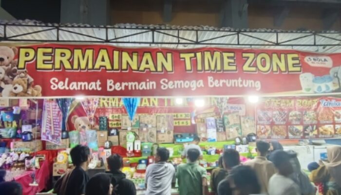 EXPO Bengkulu Utara Ramai Pengunjung, Wahana Permainan Diduga Bernuansa Perjudian