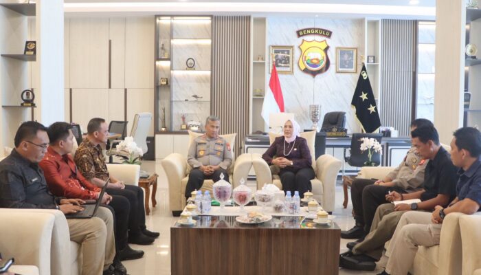 Kapolda Bengkulu Terima Kunjungan Komite I DPD RI