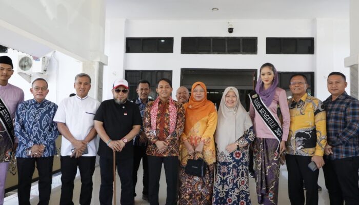 Kapolda Bengkulu Hadiri Penyambutan Menteri Kehutanan di Bandara Fatmawati Soekarno