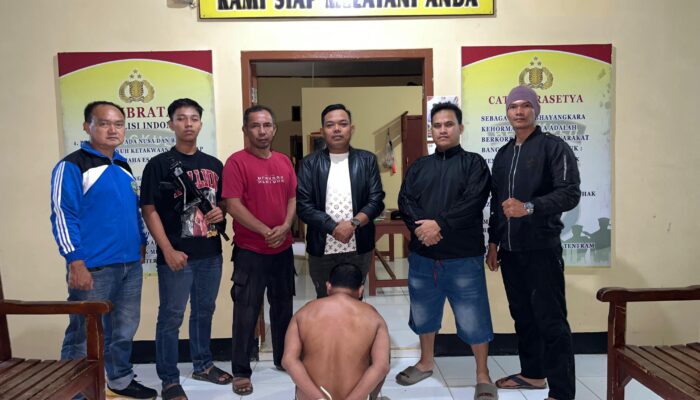 Polsek Sungai Rumbai Tangkap DPO Pencurian Sawit Milik Perusahaan Sawit