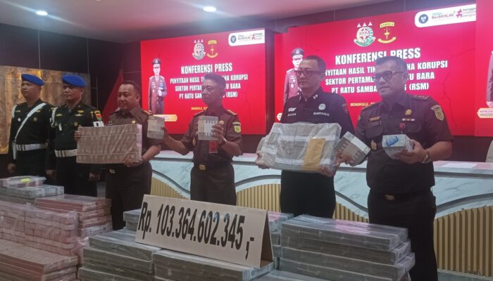 Kejati Bengkulu Sita Rp103 Miliar dalam Kasus Dugaan Korupsi Tambang Batu Bara
