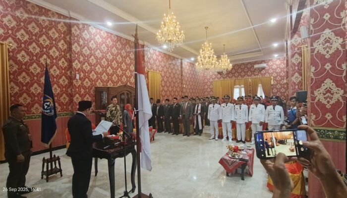 89 Pejabat Dilantik, Bupati Bengkulu Utara Tekankan Integritas dan Pelayanan Publik