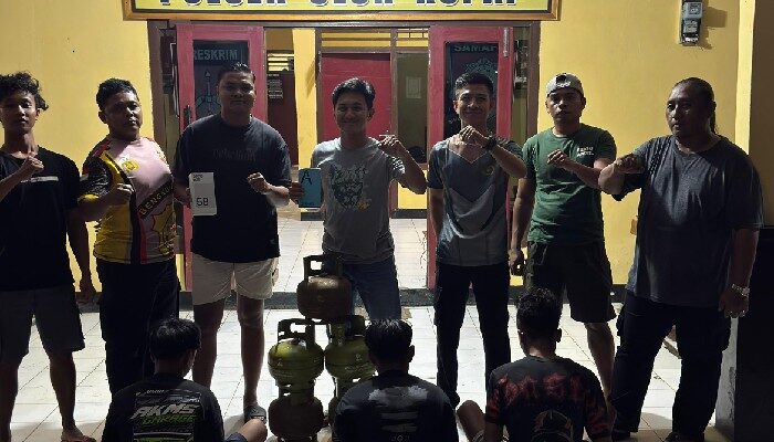 Polsek Ulok Kupai Tangkap Tiga Pelaku Pencurian, Terlibat di Sembilan TKP