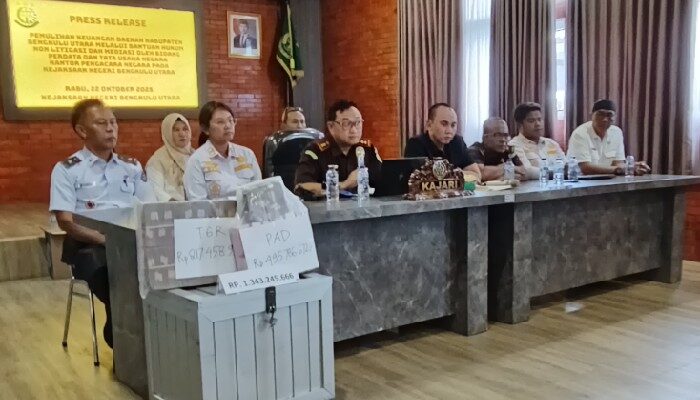 Kejari Bengkulu Utara Pulihkan Keuangan Daerah Rp1,3 Miliar Lewat Jalur Nonlitigasi