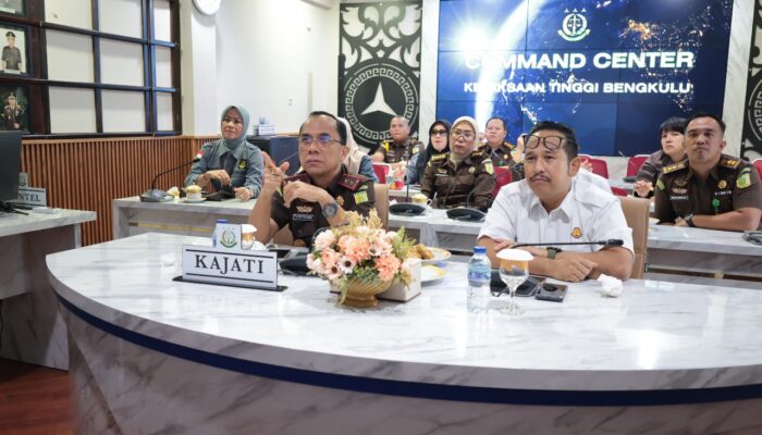 Kejati Bengkulu Ikuti Patroli Siber Nasional, Pegawai Diingatkan Jaga Etika Bermedia Sosial