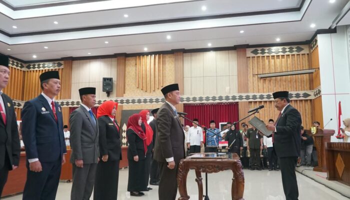 14 Pejabat Eselon II Pemprov Bengkulu Dilantik, Wagub Mian Minta OPD Langsung Tancap Gas Layani Rakyat