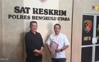 Dituding Jadi Makelar Amdal, Edi Putra Lapor Balik Kades Talang Arah Ke Polres Bengkulu Utara