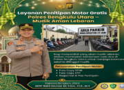 Mudik Lebaran Lebih Tenang, Polres Bengkulu Utara Buka Layanan Penitipan Motor