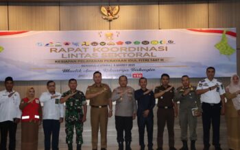 Polres Bengkulu Utara Ikuti Rakor Kesiapan Pengamanan Idul Fitri 1447 H