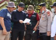 Kebakaran Hanguskan 17 Los Pasar di Bengkulu Utara, Kapolres dan Bupati Turun Kelapangan