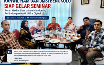 Kanwil HAM dan JMSI Bengkulu Gelar Seminar Peran Media Siber dalam Perlindungan HAM