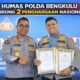 Prestasi Nasional, Humas Polda Bengkulu Raih Dua Penghargaan di Rakernis Humas Polri
