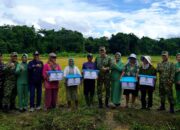 Dandim 0423/BU Dampingi Kunker Pangdam Raden Inten di Enggano