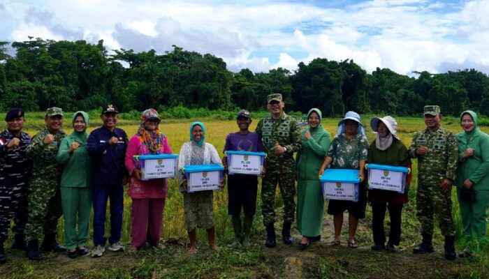 Dandim 0423/BU Dampingi Kunker Pangdam Raden Inten di Enggano