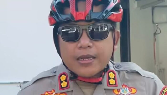 Kapolres Bengkulu Utara Ajak Masyarakat Bersepeda untuk Hemat BBM dan Hidup Sehat