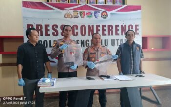 Polres Bengkulu Utara Amankan Lima Terduga Pelaku Kasus Kematian Warga Bintunan