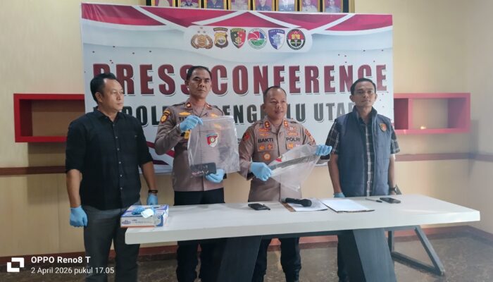 Polres Bengkulu Utara Amankan Lima Terduga Pelaku Kasus Kematian Warga Bintunan