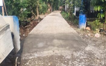 Dinas Perkim Bengkulu Utara Mulai Kerjakan Pembangunan Jalan Rabat Beton dan Drainase di Sejumlah Wilayah
