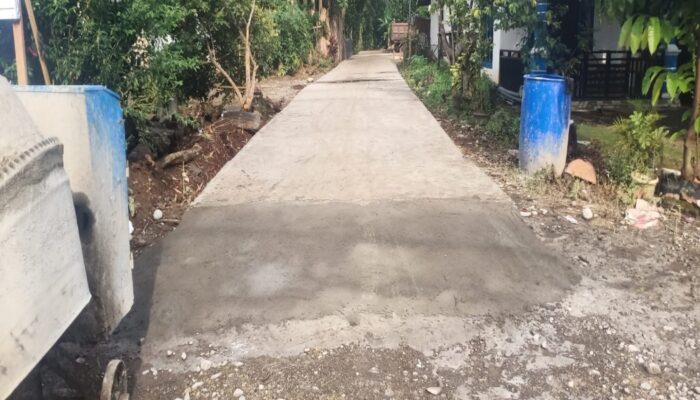 Dinas Perkim Bengkulu Utara Mulai Kerjakan Pembangunan Jalan Rabat Beton dan Drainase di Sejumlah Wilayah