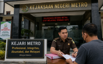 Kejari Metro Klarifikasi Polemik Restorative Justice Ari Ubenz, Tegaskan Foto Viral Bukan Surat Perdamaian