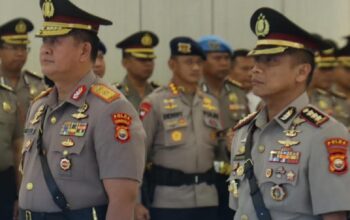 Kapolda Bengkulu Pimpin Sertijab Wakapolda, Kombes Pol Prianto Teguh Nugroho Resmi Jabat Wakapolda