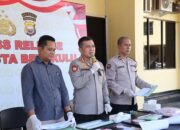 Operasi Antik Nala 2026, Polresta Bengkulu Ungkap Tujuh Kasus Narkoba dan Amankan 11 Tersangka