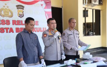 Operasi Antik Nala 2026, Polresta Bengkulu Ungkap Tujuh Kasus Narkoba dan Amankan 11 Tersangka