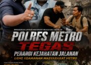 Polres Metro Tegas Perangi Kejahatan Jalanan Demi Keamanan Masyarakat