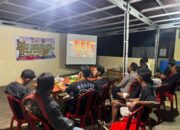 Pererat Kedekatan Polri dan Masyarakat,Polres Bengkulu Utara Ajak Warga Nobar Piala Dunia
