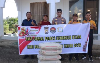 Sambut Hari Bhayangkara ke-80, Polres Bengkulu Utara Gelar Bakti Religi dan Salurkan Bantuan untuk Rumah Ibadah