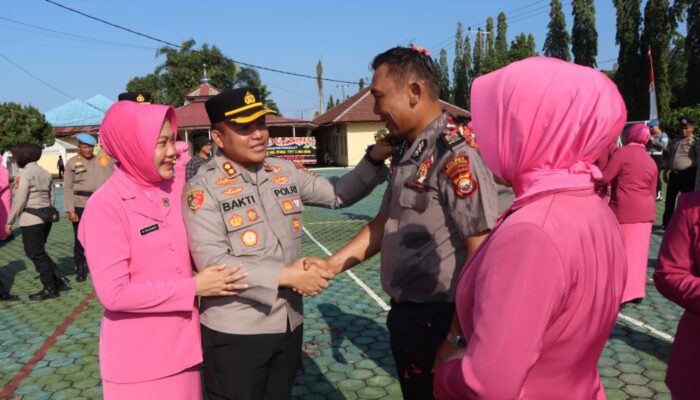 Ini Pesan Kapolres Bengkulu Utara disaat Kenaikan Pangkat Personelnya