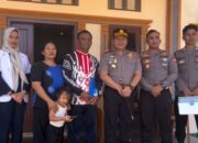 Kapolres Bengkulu Utara Jenguk Personel yang Sakit, Berikan Dukungan Moril dan Doa Kesembuhan