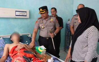 Polres Bengkulu Utara Intensif Selidiki Kasus Penusukan Empat Pelajar, Kapolres Jenguk Korban di RSUD