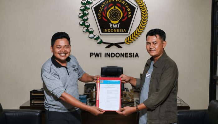 Resmi Ditunjuk, Pauzi Yanto Emban Tugas Pimpin PWI Bengkulu Utara Hingga KLB